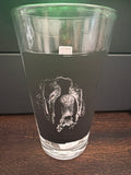 Custom pint glasses