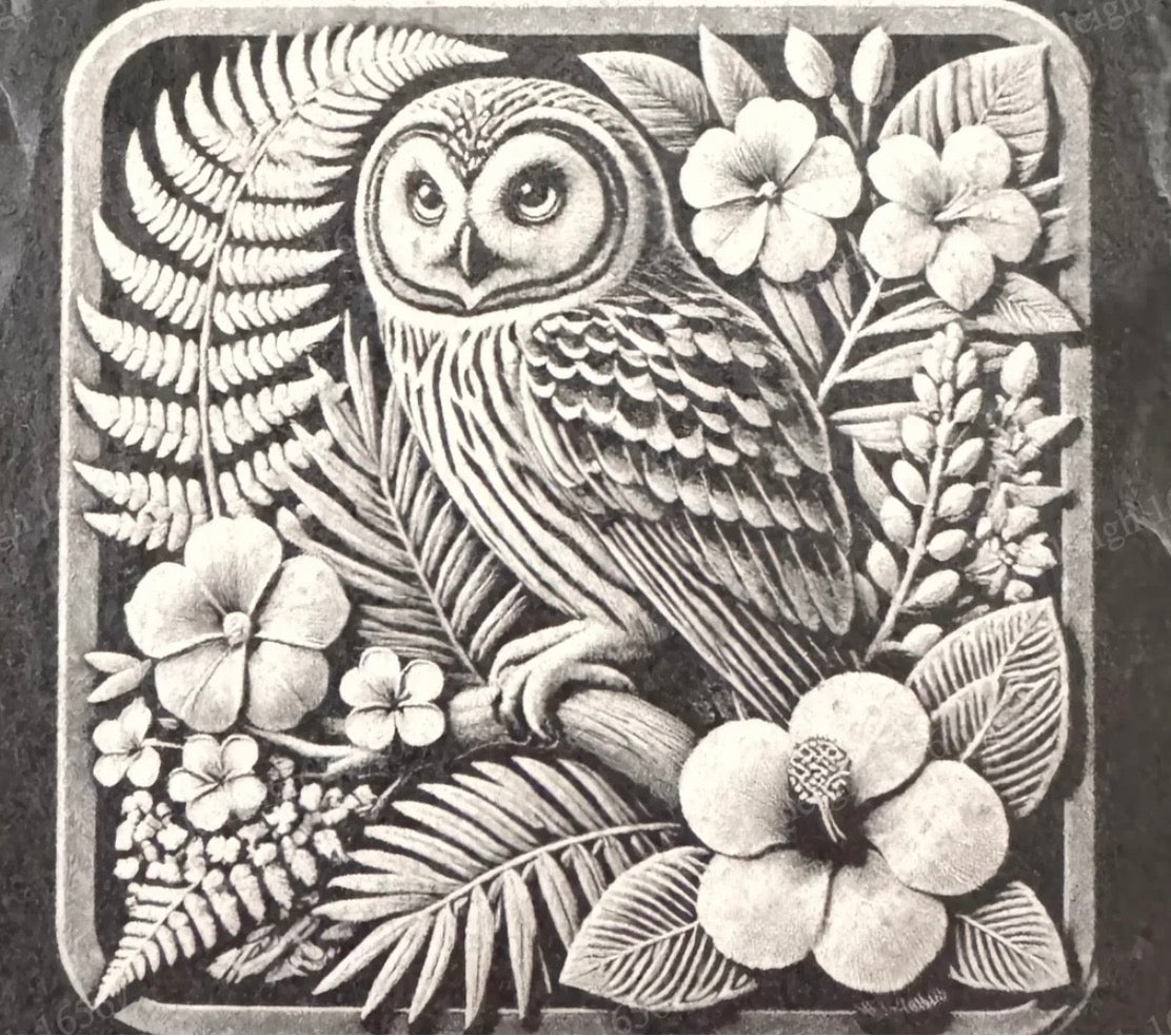 Hawaiian Owl Coaster