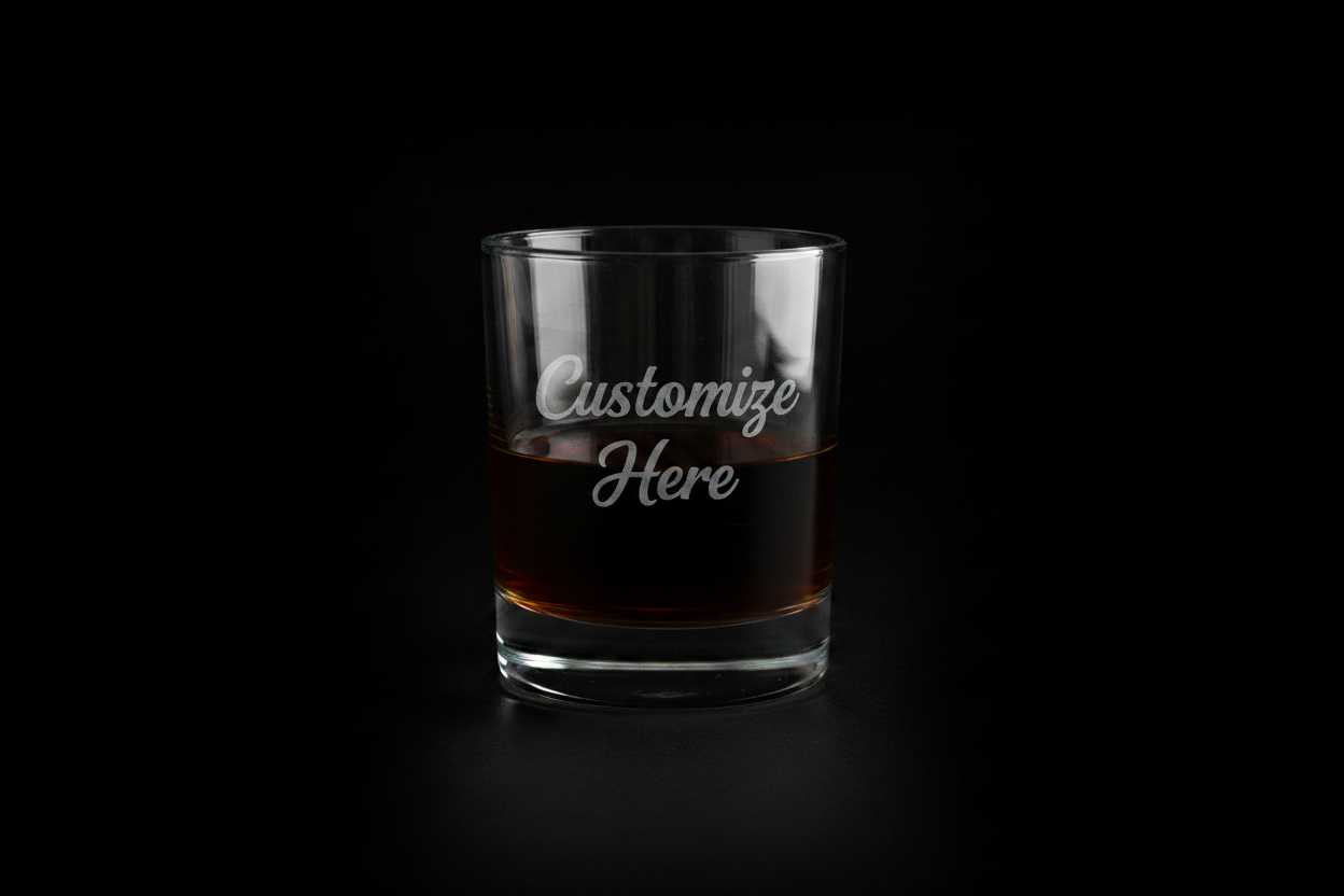 Custom Glass Whiskey