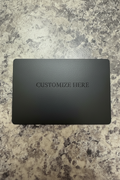 Custom metal business cards